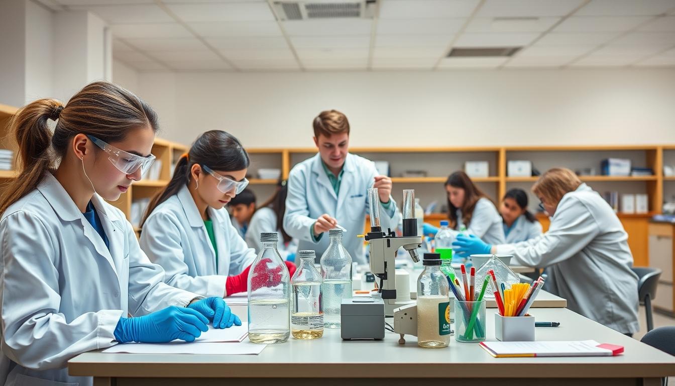 Organized exam preparation notes and academic planner